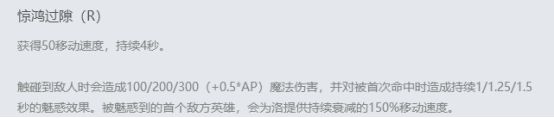 《LOL》8.6版本高移速开团辅助洛攻略