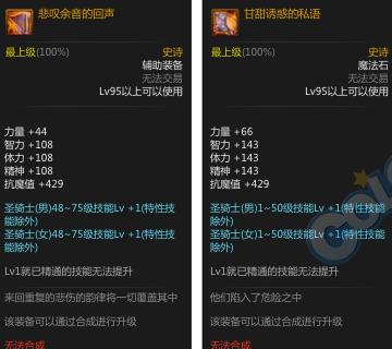 《DNF》95奶妈装备大全