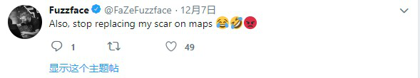 Faze职业选手Fuzzface热议维寒迪：我已经迫不及待的想要直播新地图了