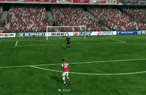 《FIFAONLINE3》新手系列之单刀射门操作讲解