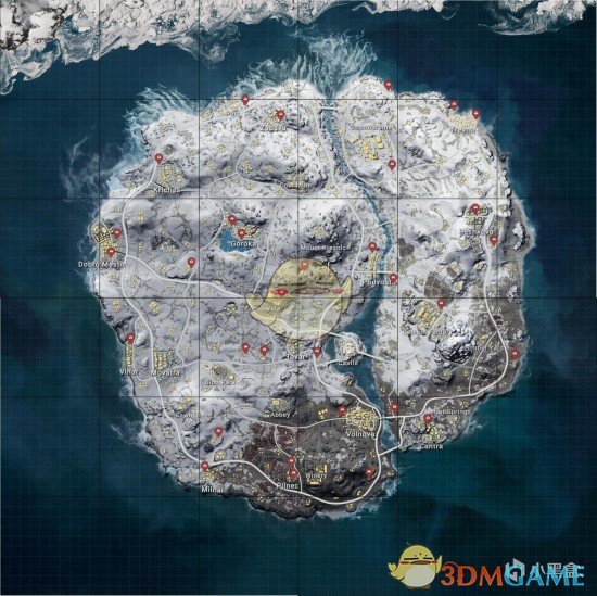 《绝地求生》固定刷车点介绍