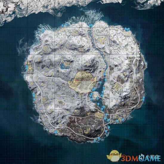 《绝地求生》固定刷车点介绍