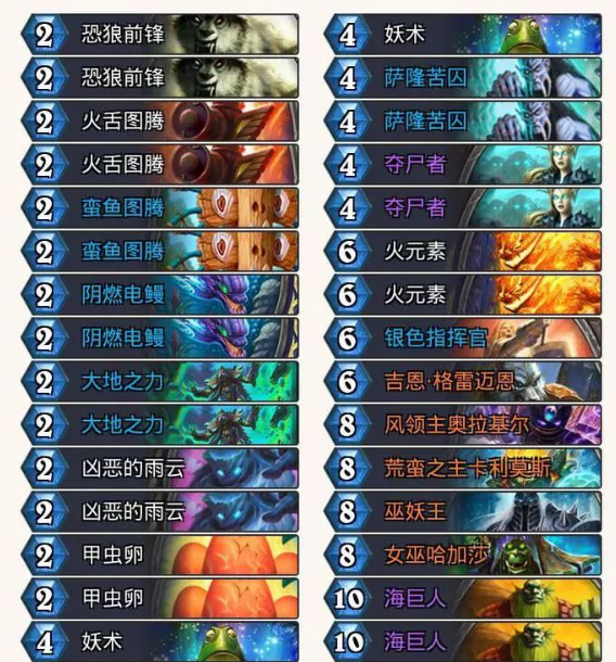 《炉石传说》拉斯塔哈高胜率偶数萨卡组攻略
