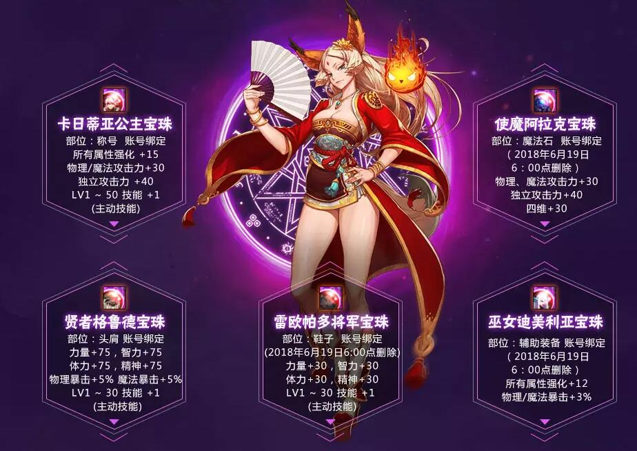 DNF2019年春节套宝珠比去年好多少