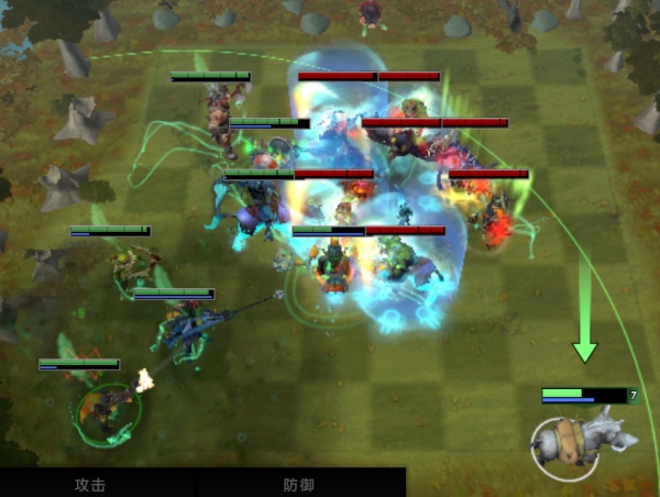 dota2自走棋吃鸡阵容