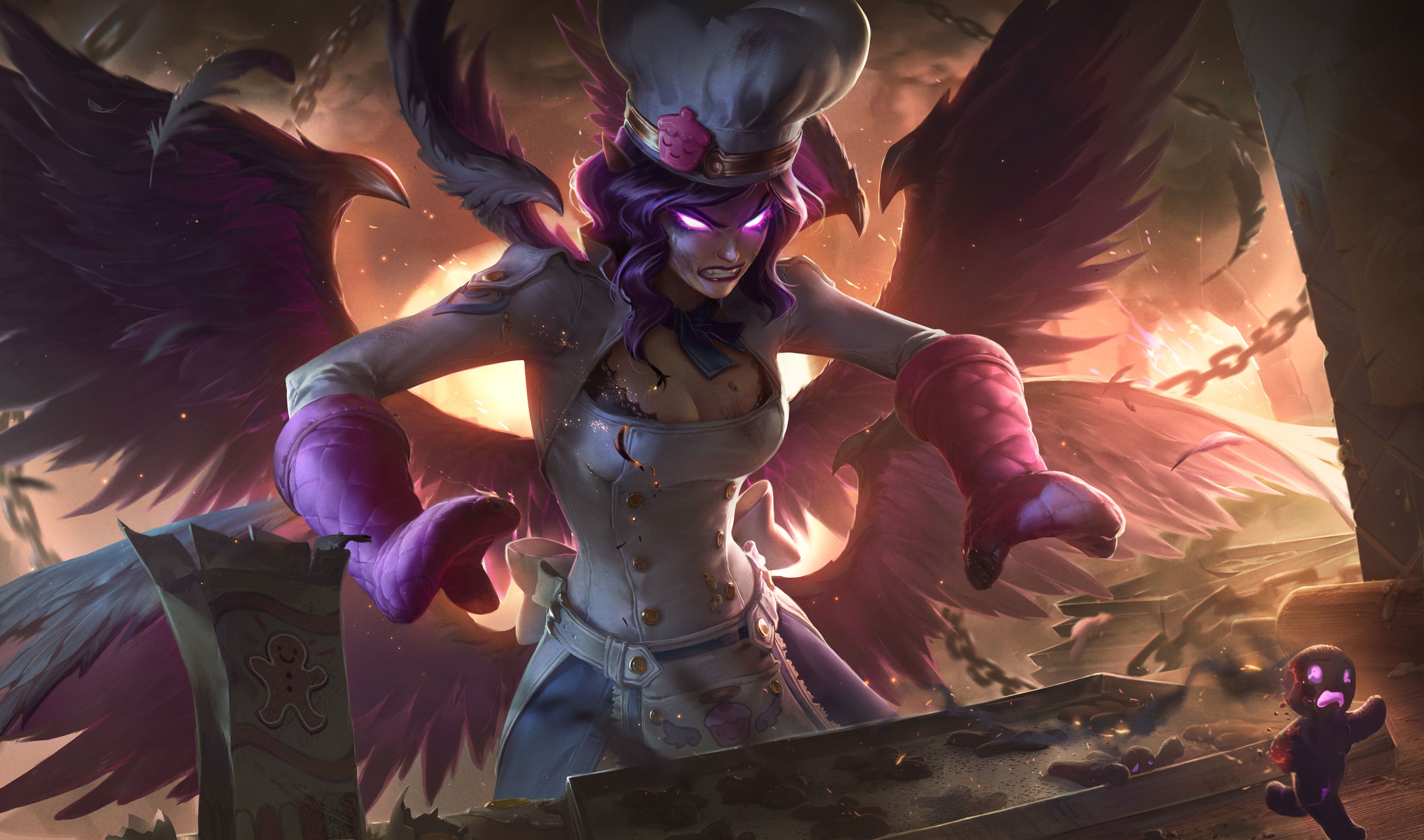 《lol》莫甘娜重做皮肤汇总大全
