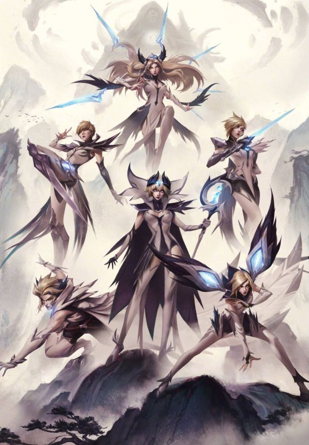 《LOL》IG战队S8冠军皮肤原画特效视频预览