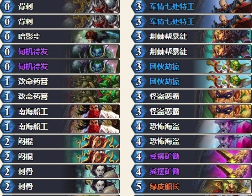 《炉石传说》暗影崛起外服节奏贼卡组介绍
