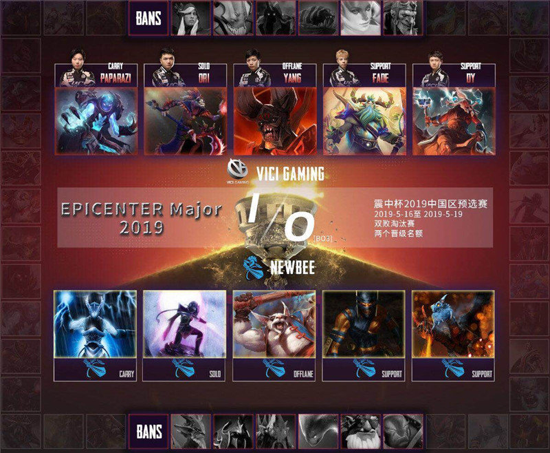 《DOTA2》震中杯Major名单确定 VG击败Newbee成功晋级 