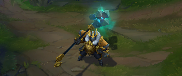 《LOL》新版铁男梅花国王皮肤特效介绍