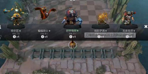 自走棋精英战士流