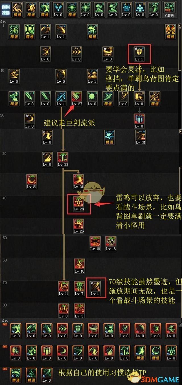 《DNF》6.18剑宗加点推荐