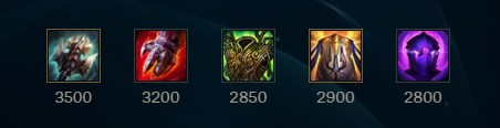《LOL》无限火力塞恩偷塔流出装