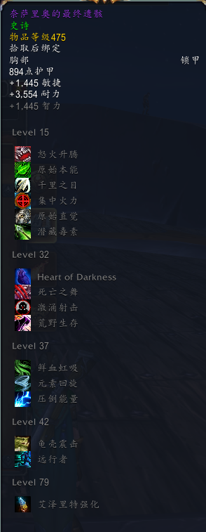 《魔兽世界》尼奥罗萨全特质装汇总