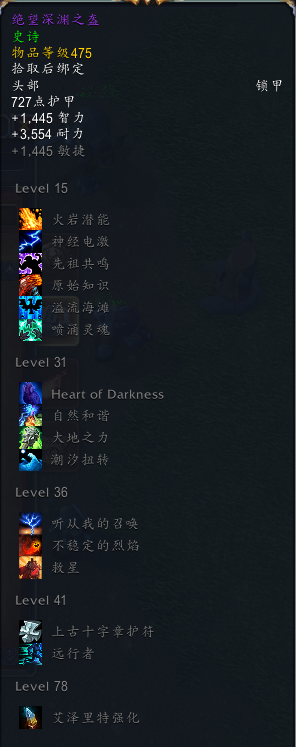 《魔兽世界》尼奥罗萨全特质装汇总