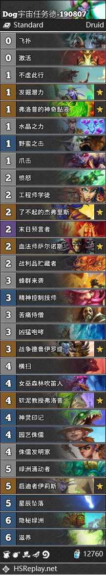 《炉石传说》奥丹姆奇兵版本卡组构筑