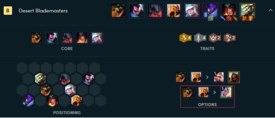 《LOL》云顶之弈9.23沙漠剑士玩法介绍