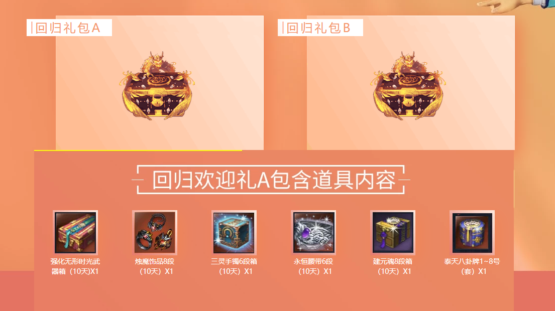 《剑灵》六周年回归礼包