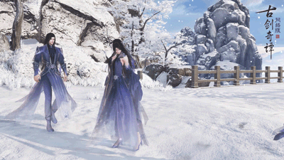 《古剑奇谭OL》全新外观雪沾衣一览