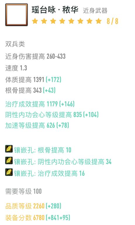 《剑网3》七秀100级小橙武介绍