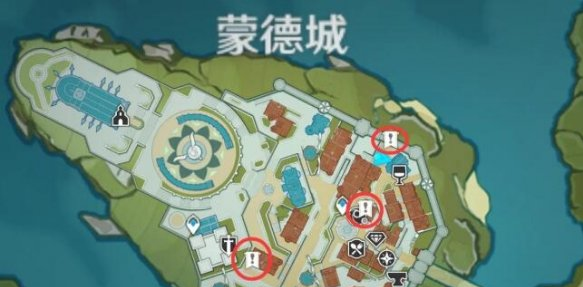 原神蒙德城内寻找海报