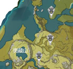 《原神》璃月地灵龛位置分布图