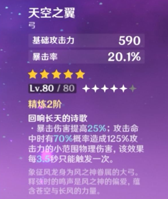 原神菲谢尔用什么弓
