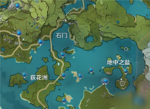 原神冰霜花在哪里