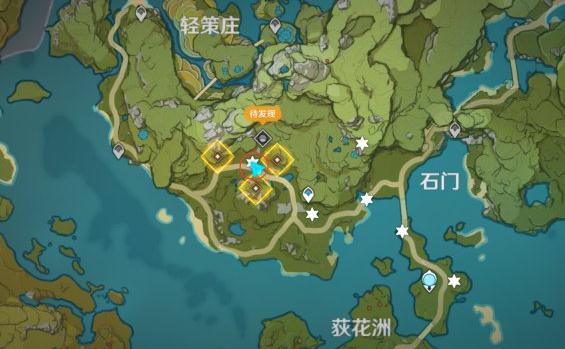 原神七门镇螭密宫在哪