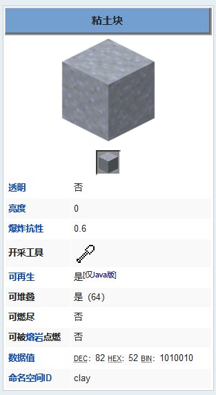 我的世界无中生有粘土怎么搞