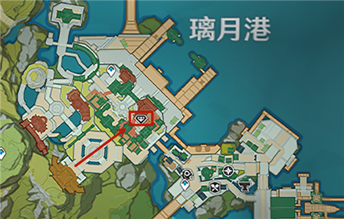 原神璃月港纪念品商店在哪里