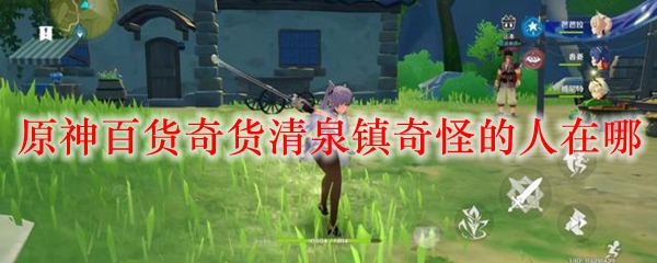 原神百货奇货清泉镇奇怪的人在哪