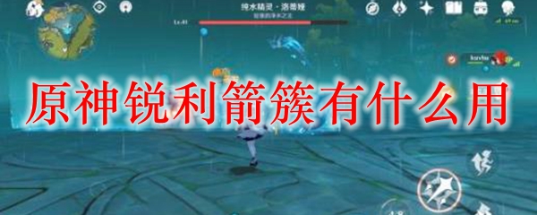 原神锐利箭簇有什么用