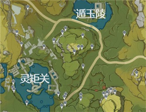 原神琉璃袋分布图