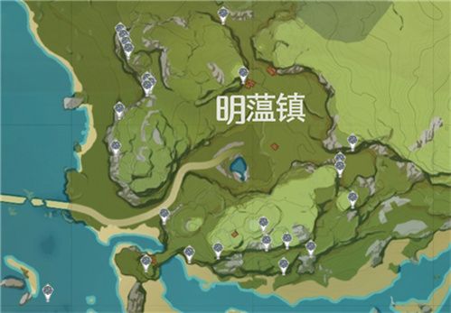 原神琉璃袋分布图