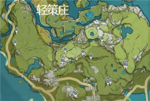 原神琉璃袋分布图