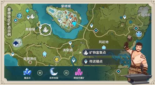 原神矿点检索有什么用