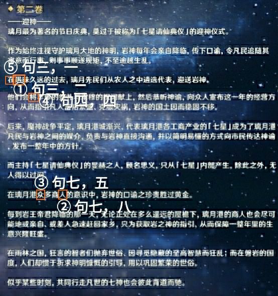 原神璃月风土志怎么解密