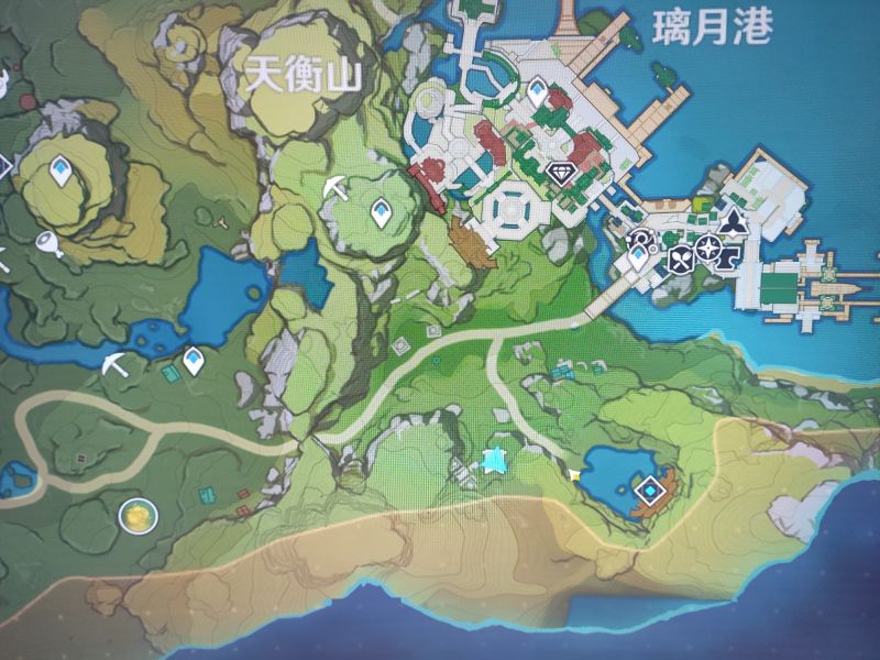 原神野外矿工在哪