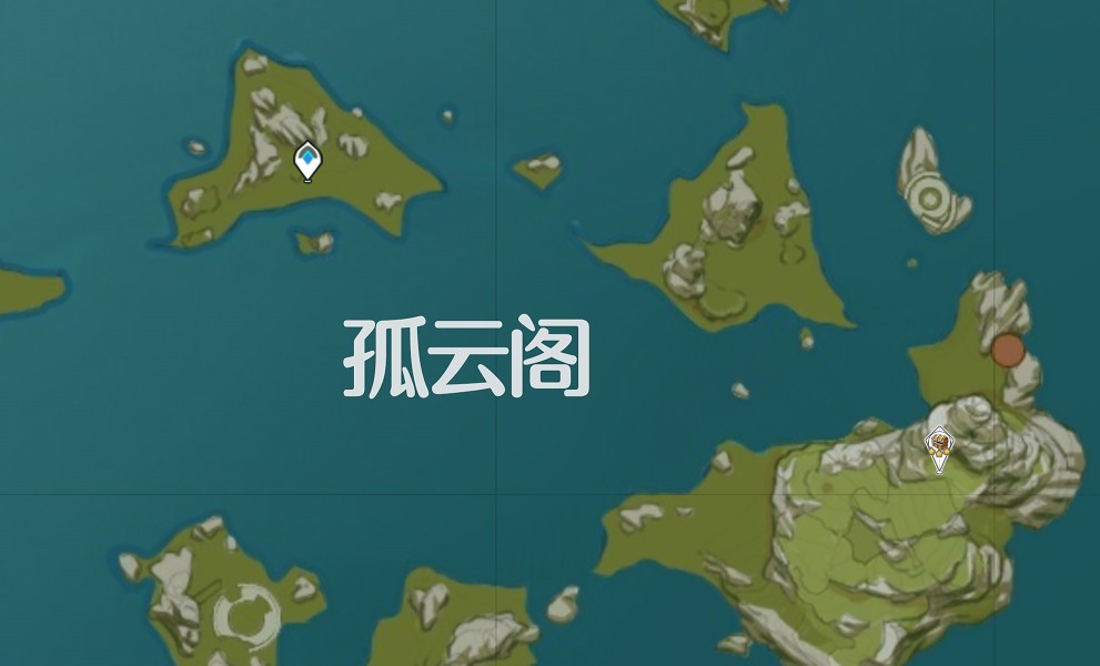 原神孤云阁华丽宝箱位置在哪