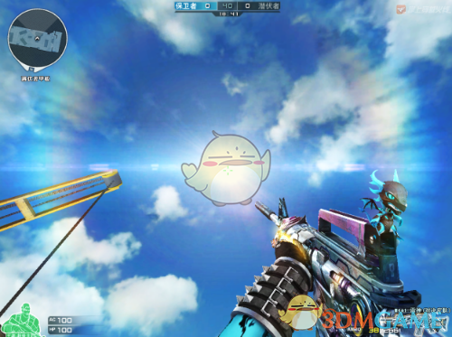 《CF》M4A1雷神白鲨皮肤外观