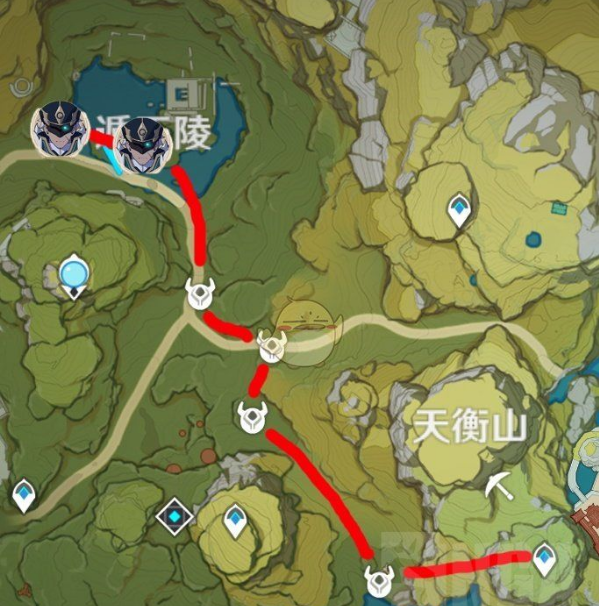 原神盗宝团成员分布图