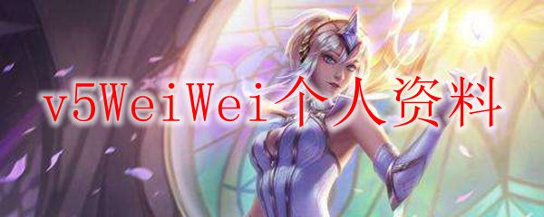 v5WeiWei个人资料