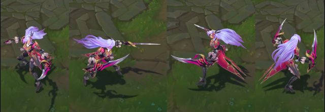 《LOL》女帝卡特琳娜皮肤外观特效预览