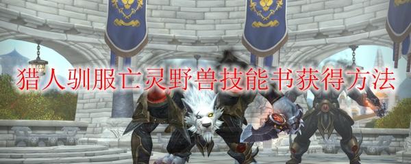 魔兽世界猎人驯服亡灵野兽技能书获得方法