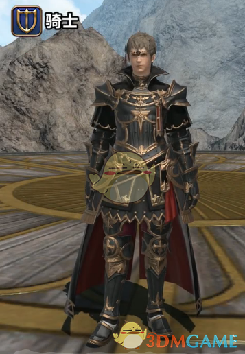 《ff14》5.25骑士80级校服染色外观