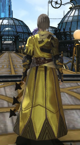 《ff14》5.25武士80级校服染色外观