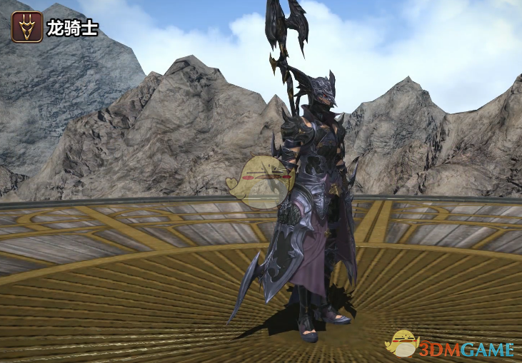 《ff14》5.25龙骑士80级校服染色外观