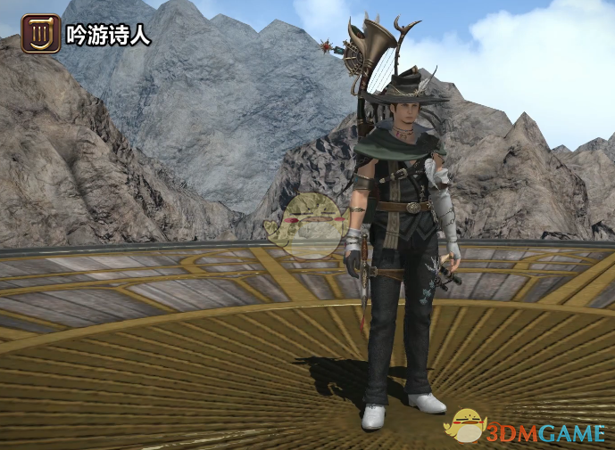 《ff14》5.25吟游诗人80级校服染色外观