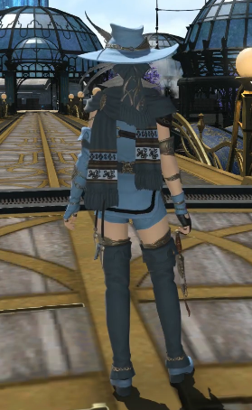 《ff14》5.25吟游诗人80级校服染色外观